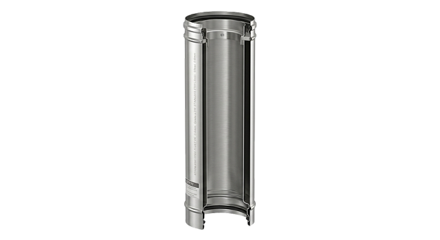 Коаксиальная труба 130х230х0,5 мм AISI-304