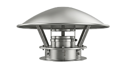 Зонт-оголовок 550х650х1 мм AISI-430