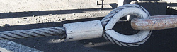 Коуш для троса 12,5x45 мм ГОСТ 2224-93
